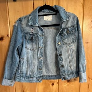 Pink Lily jean jacket